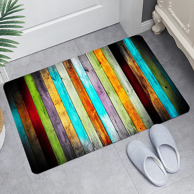 Colored Wood Digital Printing Floor Mat