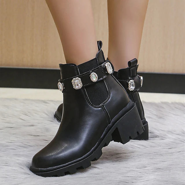 Women's Boots Chelsea Boots Outdoor Daily Booties Ankle Boots Winter
