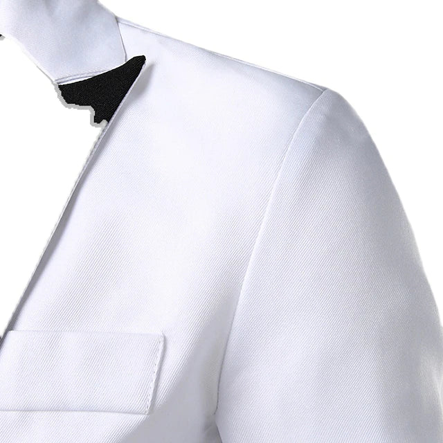 Men's Blazer Sport Jacket Sport Coat Windproof Quick Dry Formal Wedding Party Evening Single Breasted V Neck