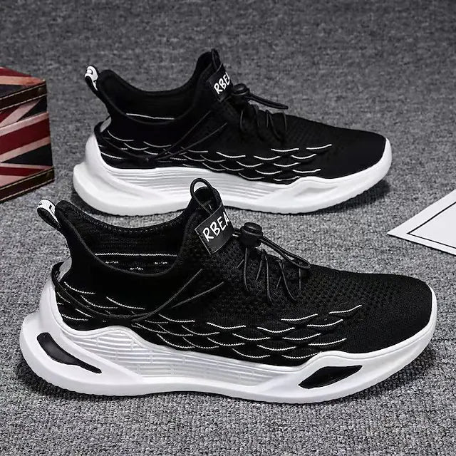 Men's Sneakers Casual Classic Outdoor Daily Mesh Elastic Fabric