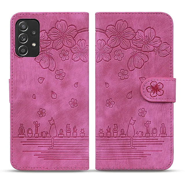 Phone Case For Samsung Galaxy Wallet Card A33 S22 Ultra Plus S21 FE S20 A52