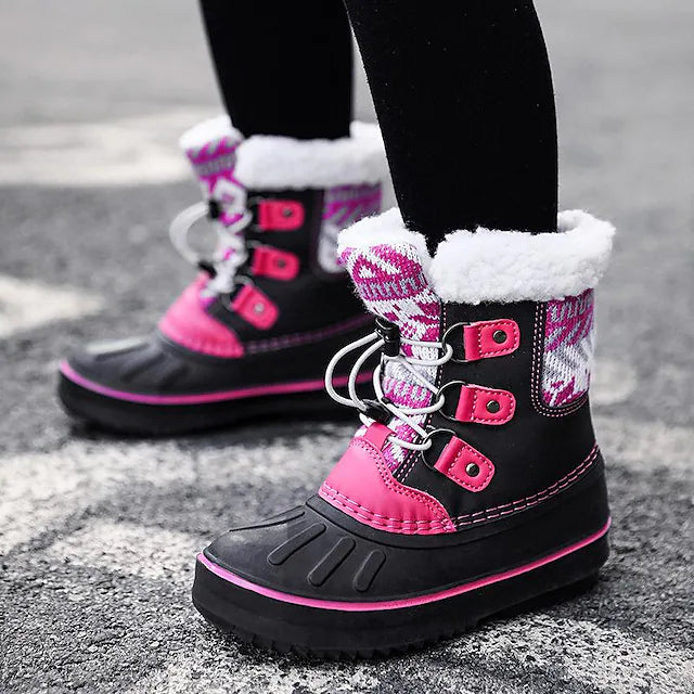 Boys Girls' Boots Daily Casual Boots Ankle Boots Casual Knit Water Resistant Breathability