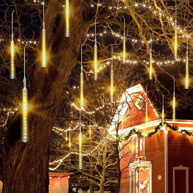 Falling Rain Lights Meteor Shower Lights Christmas Lights 50cm 8 Tube 240LEDs