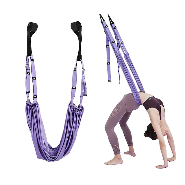 Stretch and Resistance Exercise Band Yoga Strap Sports Polyester / Cotton Blend
