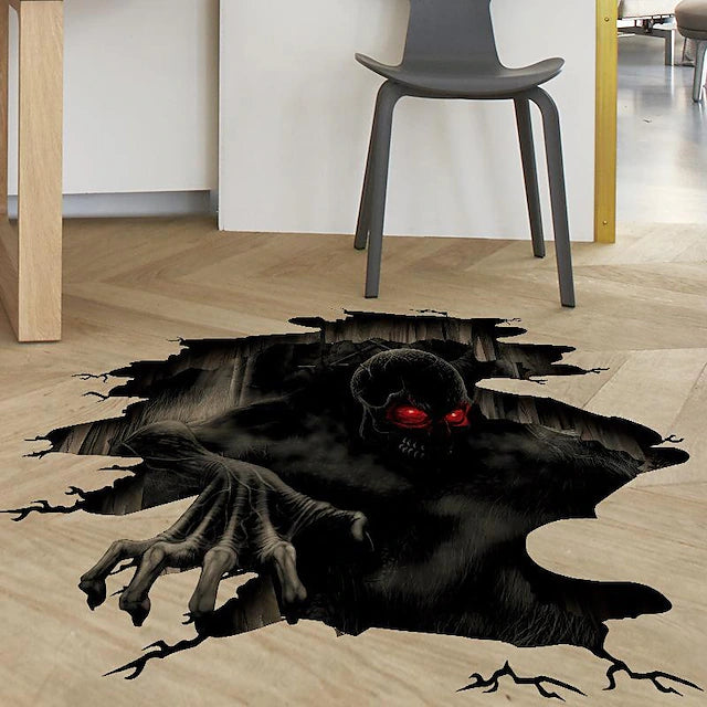 Halloween Theme Series Abyss Stickers Halloween Spoof Funny Wall Stickers