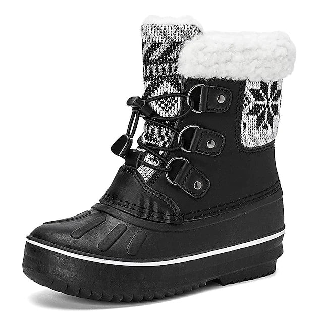 Boys Girls' Boots Daily Casual Boots Ankle Boots Casual Knit Water Resistant Breathability