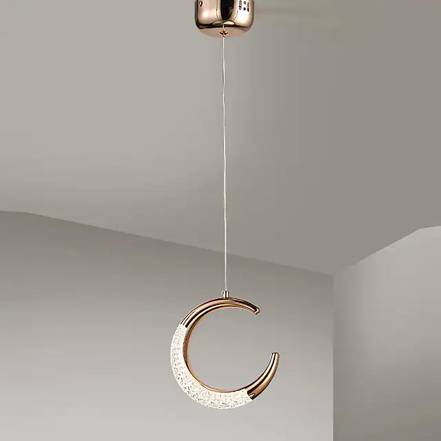 LED Pendant Light Moon Design Bedside Light Kitchen Island Light