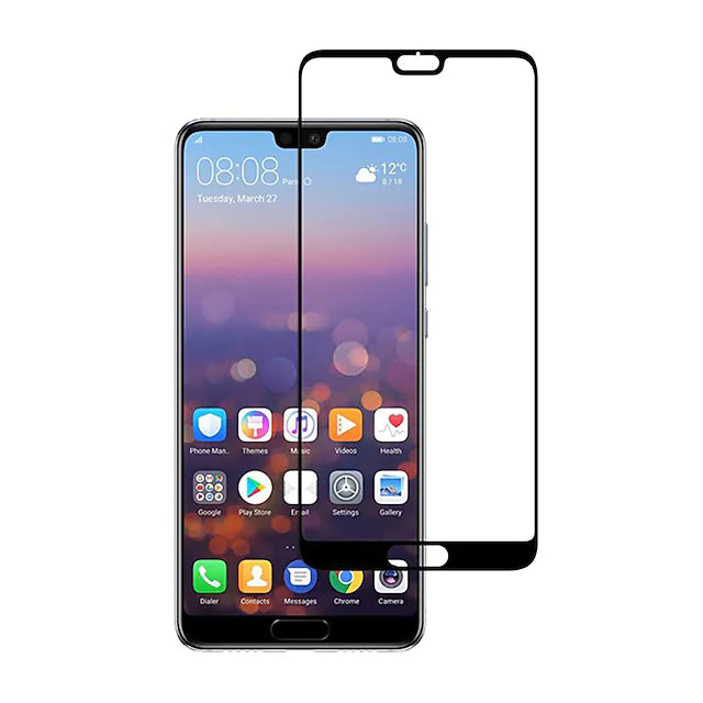[2 pack] Huawei P20 Pro Screen Protector Full Coverage 0.3mm 2.5D bubble-free 9h