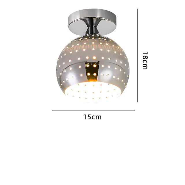 15cm Island Design Ceiling Lights Metal Electroplated Modern 220-240V