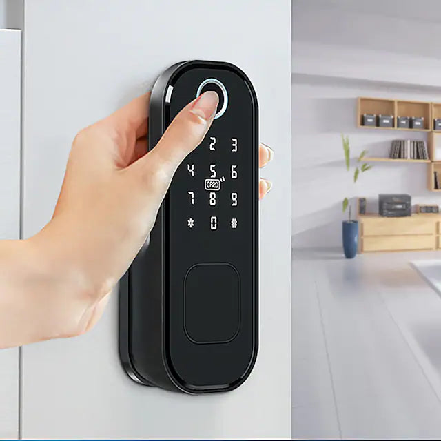 X4 Aluminium alloy Intelligent Lock Smart Home Security System Fingerprint unlocking