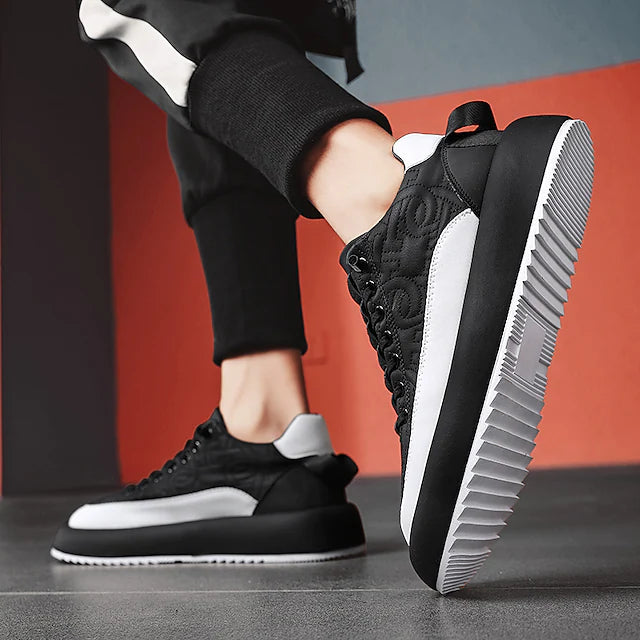 Men's Sneakers Sporty Look Comfort Shoes Casual Athletic Walking Shoes