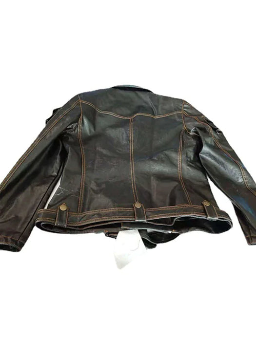 Men's Jacket Regular Pocket Coat Black Sporty Street