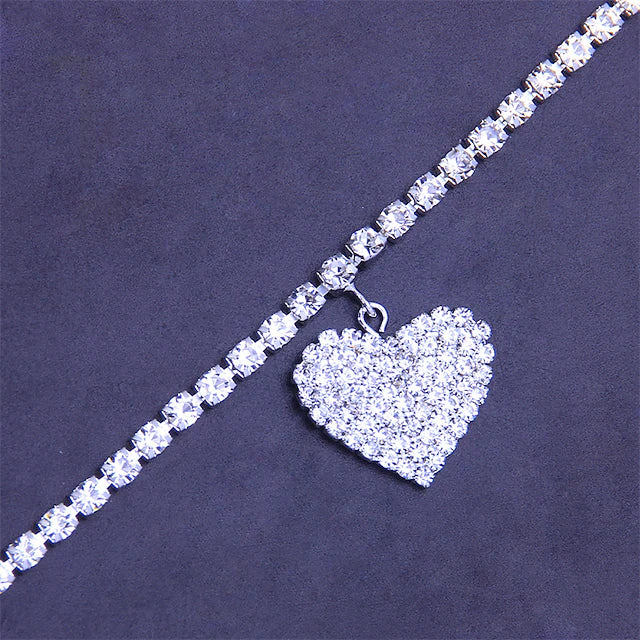 Women's body chain Chic & Modern Anniversary Heart Anklet / Party Evening