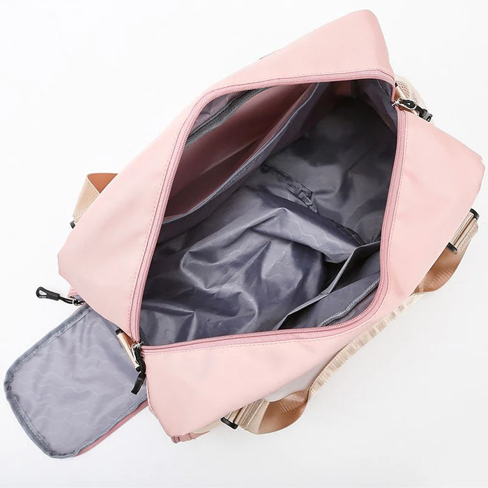 Women's Large Capacity Waterproof Sports Oxford Cloth Travel Bag