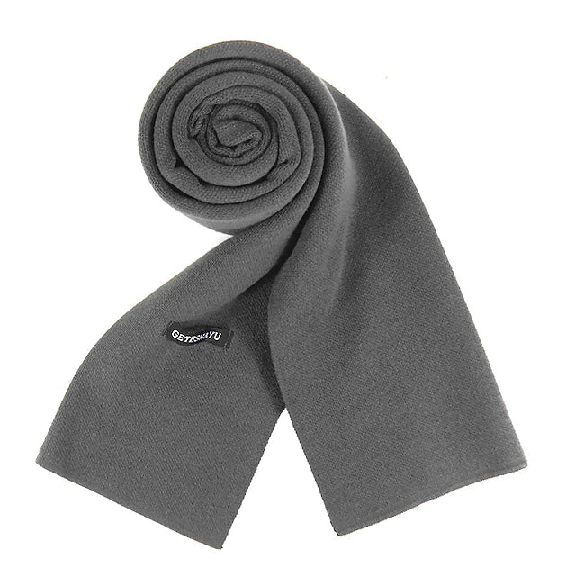 Men's Scarves Daily Holiday Polyester / Cotton Blend Casual Warm Casual / Daily 1 PC