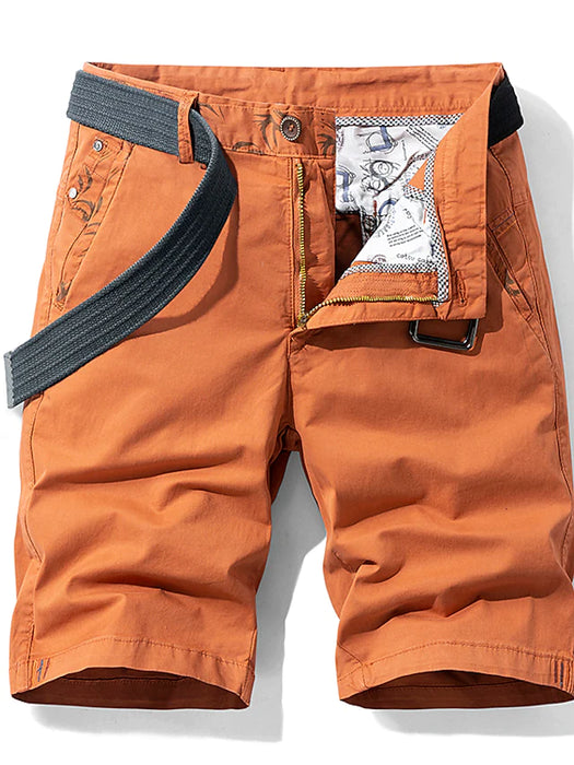 Men's Shorts Cargo Shorts Shorts Pants Solid Colored