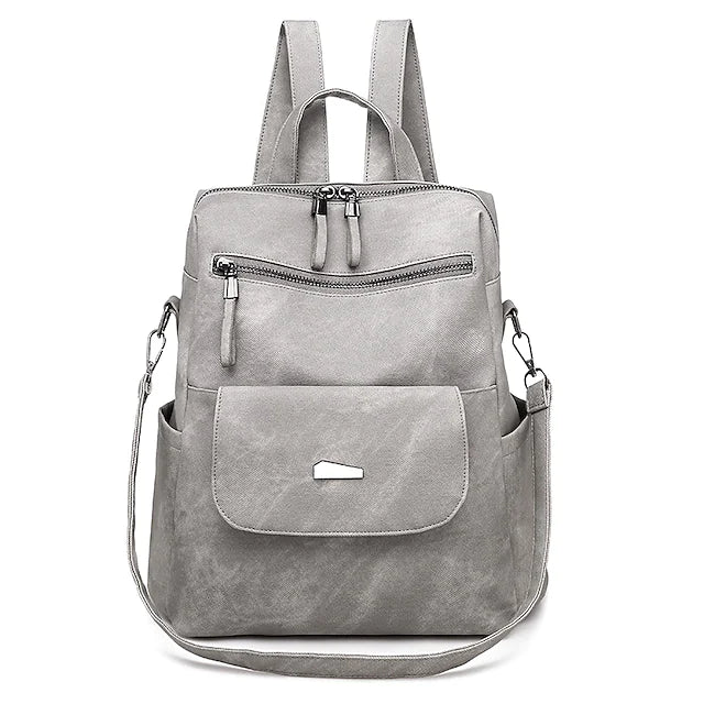 women's new fashion backpack purse anti-theft girls shopping daypack