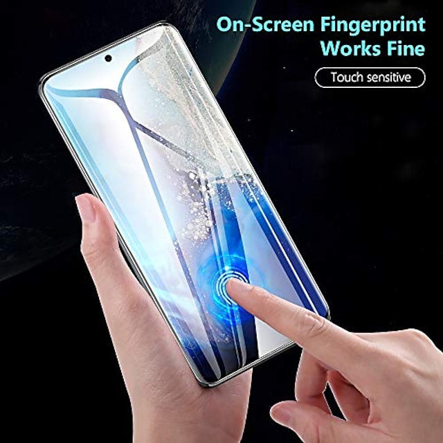 2-Pack Tempered Glass Screen Protector For Samsung Galaxy S22 Ultra S21 Plus S20
