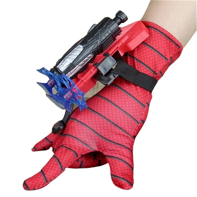 Spider Web Figure Toy Kids Plastic Cosplay Glove Launcher Set Hero Launcher Wrist
