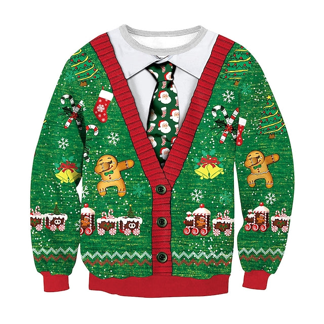 Santa Suit Santa Claus Ugly Christmas Sweater / Sweatshirt Hoodie