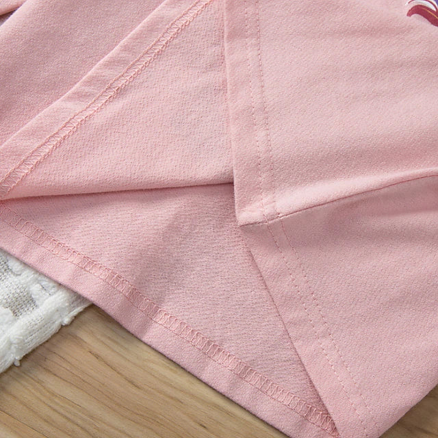 Kids Girls' Pajamas Long Sleeve Pink Unicorn Animal Fall Spring Active Indoor 4-12 Years / Cotton