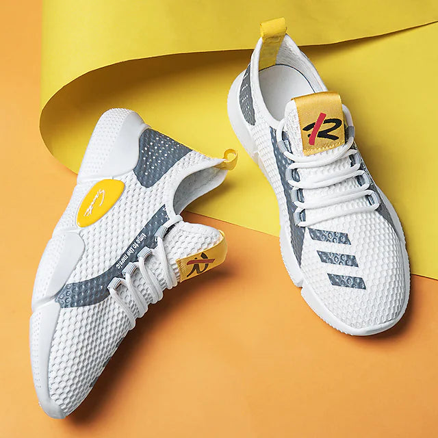 Men's Trainers Athletic Shoes Sporty Casual Athletic Walking Shoes