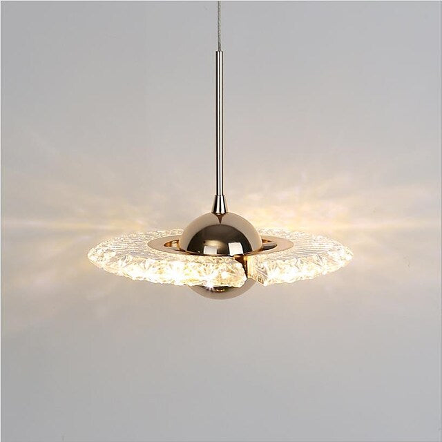 LED Pendant Light Bedside Light 18cm Island Light Acrylic Anodized