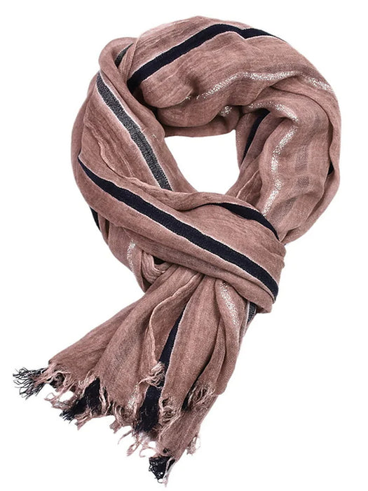 Men's Active Rectangle Scarf - Striped