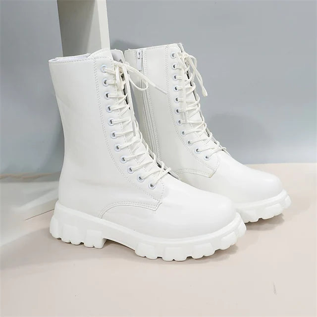 Women's Boots Combat Boots Plus Size Outdoor Daily Booties Ankle Boots