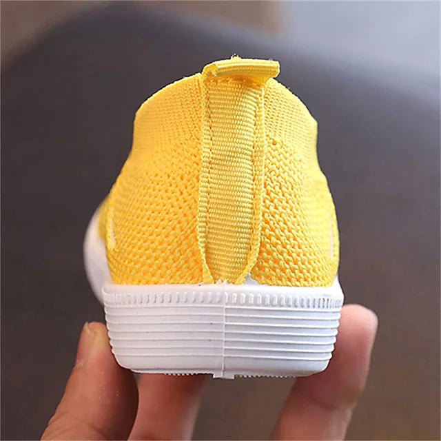 Boys Girls' Sneakers Daily Casual Elastic Fabric Shock Absorption