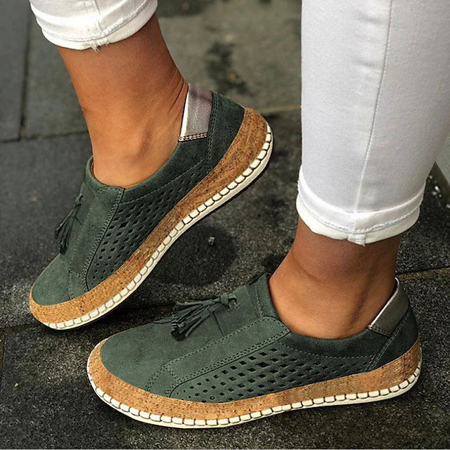 Women's Loafers & Slip-Ons Tassel Shoes Tassel Flat Heel
