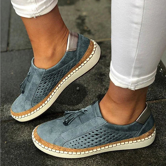 Women's Loafers & Slip-Ons Tassel Shoes Tassel Flat Heel