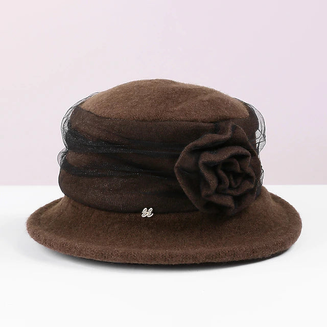 Hats Headpiece Wool Bowler / Cloche Hat Casual Horse Race