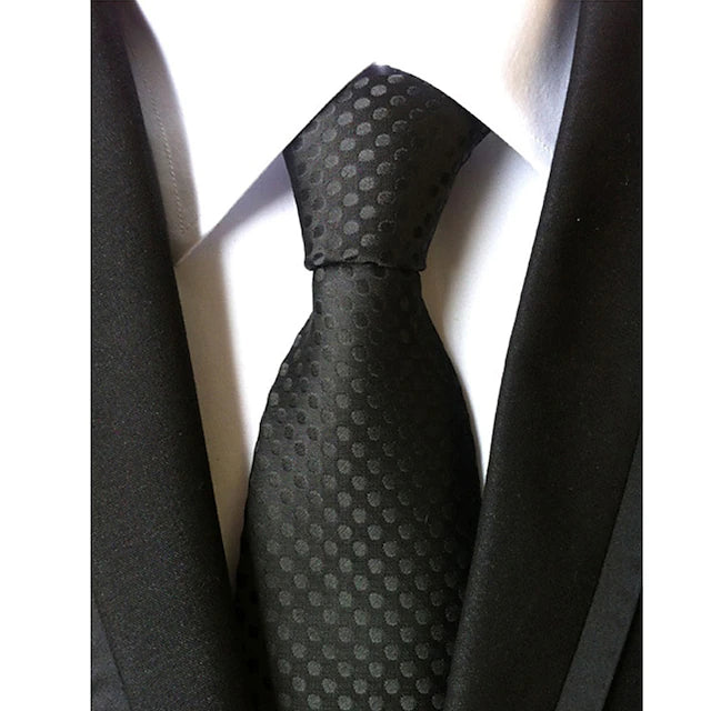 Men's Work Wedding Gentleman Necktie - Jacquard Formal Style Modern