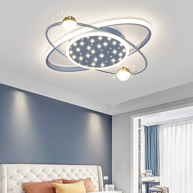 LED Dimmable Ceiling Lamp Net Red Creative Personalized Children's Room
