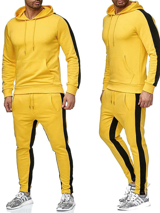 Men’s Sport Tracksuits 2 Piece Jogging Suits Sets Pullover Hoodies