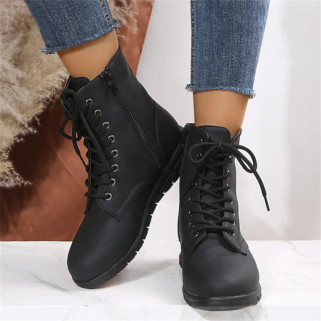 Women's Boots Combat Boots Plus Size Outdoor Office Daily Booties