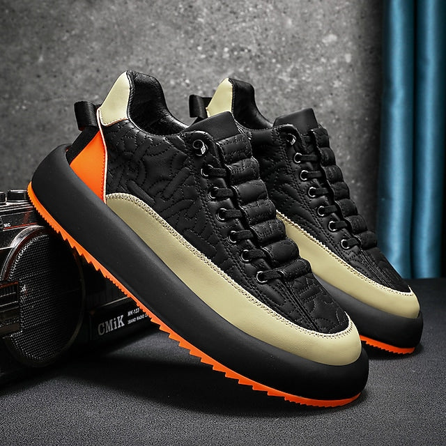 Men's Sneakers Sporty Look Comfort Shoes Casual Athletic Walking Shoes