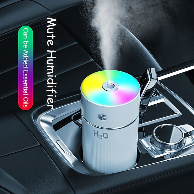 240ML Ultrasonic Cool Mist Maker Portable Mini Air Humidifier Aroma Diffuser