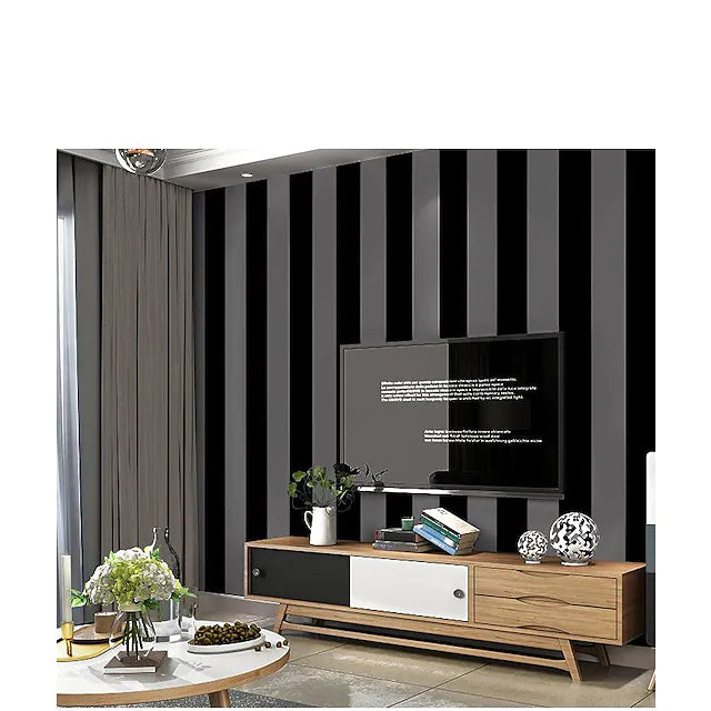 Simple Modern Black And White Gray Wallpaper Wall
