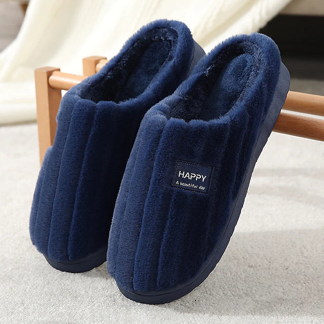 Men's Unisex Slippers & Flip-Flops Warm Slippers Fleece Slippers Plush Slippers