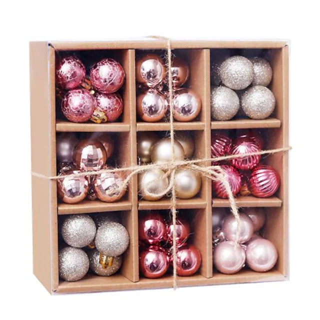 99Pcs Christmas Balls Ornaments for Xmas Tree gift box set - Shatterproof Christmas Tree Decorations Hanging