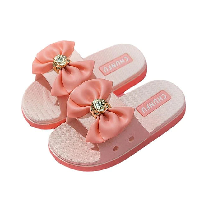 Girls' Slippers & Flip-Flops Daily Casual PVC Shock Absorption Breathability