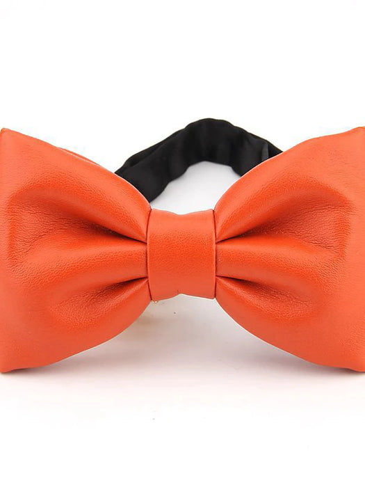 Men's Bow Tie Party Bow Solid Colored Formal Party Evening Party & Evening