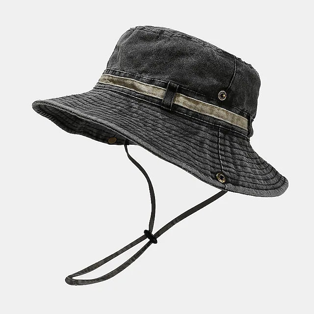 Men's Unisex Bucket Hat Sun Hat Fishing Hat Boonie hat Hiking Hat