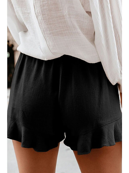 Women's Slacks Shorts Cotton Blend