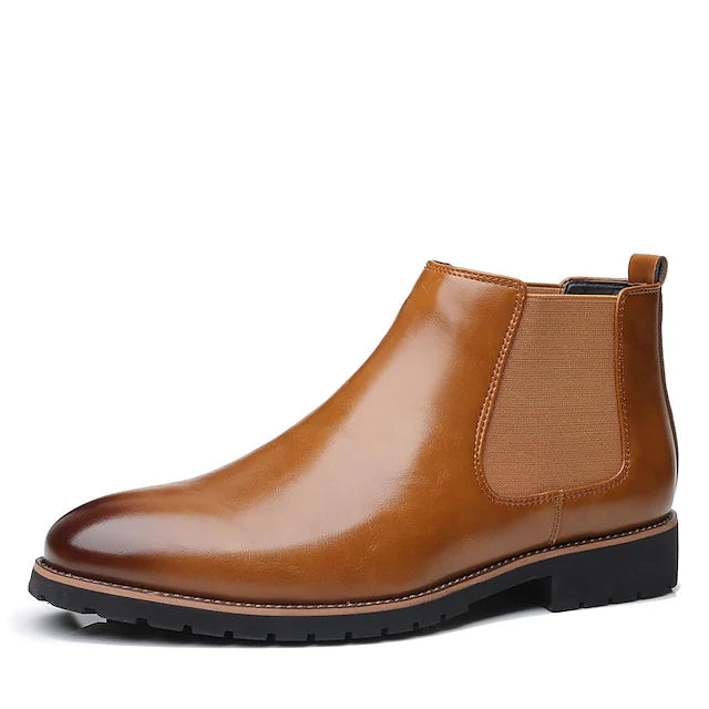 new men's set foot casual chelsea boots korean fashion fashion short boots