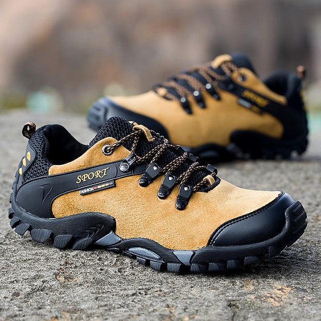 Men's Hiking Shoes Sneakers Mountaineer Shoes Shock Absorption Breathable