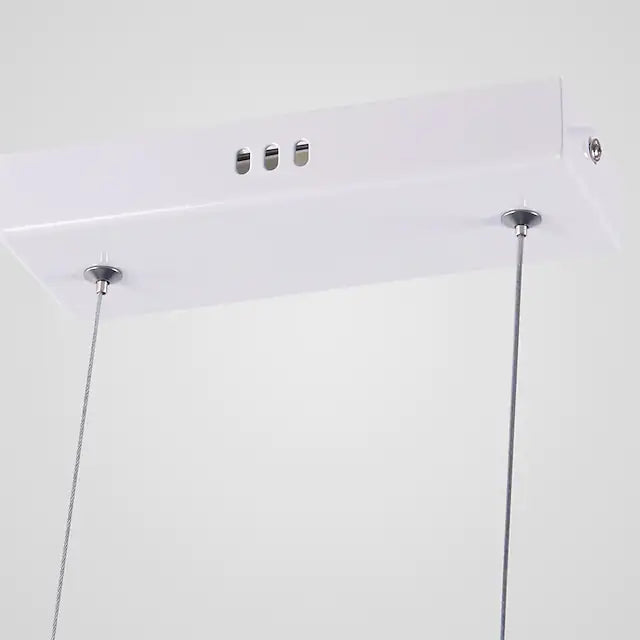 4-Light 100 cm Mini Style LED Pendant Light Metal Acrylic Linear Others