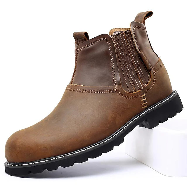 Men's Boots Chelsea Boots Vintage Casual British Outdoor Daily Office & Career